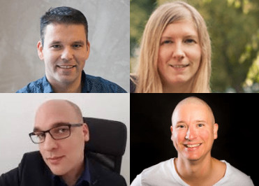 Guido, Veronika, Marcel und Christian